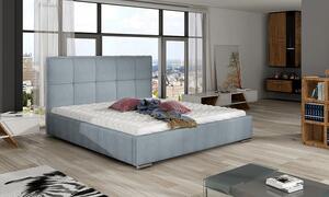 Čalouněná postel Korin 90 x 200, světle modrá Fresh