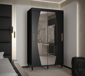 Šatní skříň Abi Calipso Ely Barva korpusu: Bílá, Rozměry: 200 cm, Dveře: Ely - bílá + zrcadlo