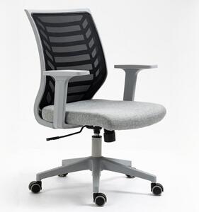 Kancelářská židle Q-320 černo/šedá