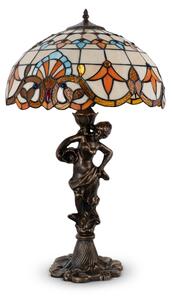 Brilagi - Tiffany vitrážová stolní lampa MIRABELLA 1xE27/60W/230V