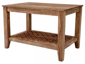 Konferenční stolek Mira 90x60x60 z indického masivu palisandr