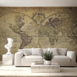 Fototapeta Půvab starých map, Fototapety - Muralas.cz