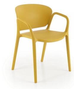 Jídelní židle Layne, žlutá