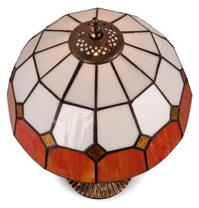 Brilagi - Tiffany vitrážová stolní lampa SIENNA 1xE27/60W/230V