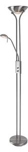 Brilagi - Stmívatelná stojací lampa SCARLETT 1xR7s/230W/230V+1xG9/40W mat. chrom