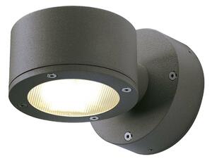 BIG WHITE SLV SITRA, venkovní nástěnné svítidlo, jedna žárovka, TCR-TSE, IP44, antracit, max. 9 W 230355