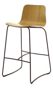 Barová židle Hips tvrdý sedák standard buk