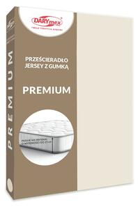 JERSEY PROSTĚRADLO PREMIUM 90X200 CM PŘÍRODNÍ