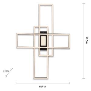 Leuchten Direkt 14693-18-LED Stmívatelné stropní svítidlo ASMIN LED/48W/230V +DO