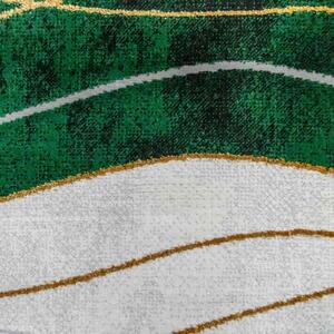 JUTEX Kusový koberec Mramor 5511 zelený BARVA: Zelená, ROZMĚR: 140x200 cm