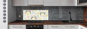 Skleněný panel do kuchyně Sovy pksh-111552812