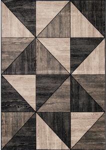 Kusový koberec Negev 2391 32 černý BARVA: Černá, ROZMĚR: 68x110 cm