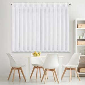 ZÁCLONA NA PÁSCE DALIA 350X150 CM BÍLÁ