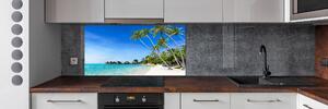Skleněný panel do kuchynské linky Maledivy pksh-112146656
