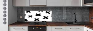 Panel do kuchyně Černobílé skvrny pksh-112206634