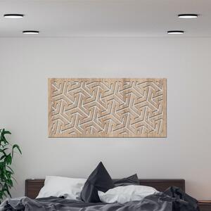 Dřevo života | Dekorační panel FLAKES | Rozměry (cm): 20x40 | Barva: Bílá