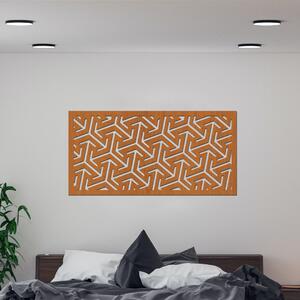 Dřevo života | Dekorační panel FLAKES | Rozměry (cm): 20x40 | Barva: Bílá