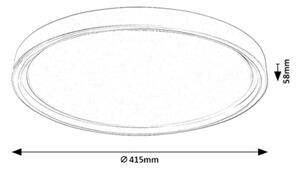 Rabalux 75086 - LED Stm stropní sv ZERINA 31W/230V IP40 3000-6500K pr.41,5 cm+DO