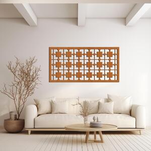 Dřevo života | Dřevěný dekorační panel na stěnu CROSS II | Rozměry (cm): 20x40 | Barva: Třešeň