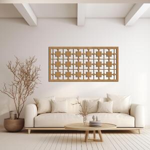 Dřevo života | Dřevěný dekorační panel na stěnu CROSS II | Rozměry (cm): 20x40 | Barva: Javor