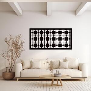 Dřevo života | Dřevěný dekorační panel na stěnu CROSS II | Rozměry (cm): 20x40 | Barva: Ořech