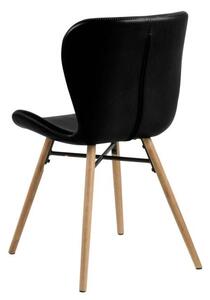 Židle Batilda Retro černá/přírodní