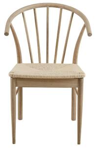 Židle Cassandra s područkami přírodní