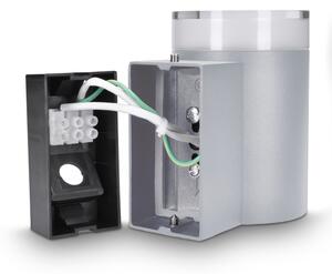 Brilagi - LED RGBW Venkovní nástěnné svítidlo MATERA 1xGU10/4,8W/230V šedá IP54