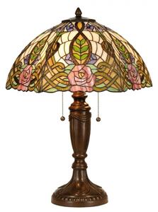 Stolní lampa Tiffany Rose – 47x61 cm