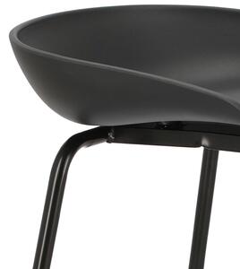 Barová židle Grego černá 65 cm