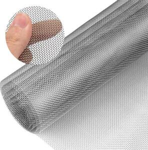 Síťka s jemnou strukturou, vyrobená z nerezové oceli 304 – 20 ok, rozměry 40 x 248 cm – velikost oka 1 mm – tloušťka drátu 0,25 mm – vhodná pro klece pro ptáky, pro králičí ohrady – zabraňuje vniknutí myší, hmyzu a hadů