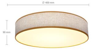 Brilagi - LED Stmívatelné stropní svítidlo CARMEN LED/48W/230V 3000-6500K + DO
