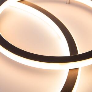 LED stropní světlo Kirk, kruh, 2 zdroje, bílá