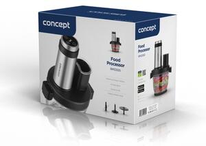 Concept RM3300 - Kuchyňský robot se struhadlem 1000W/230V černá/nerez