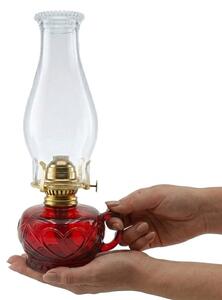 Brilagi - Petrolejová lampa MERLIN červená