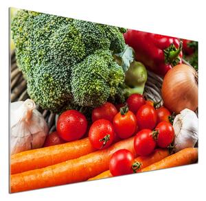 Skleněný panel do kuchyně Zelenina pksh-114421600