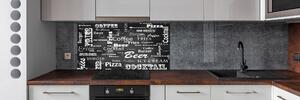 Panel do kuchyně Menu v restauraci pksh-114628922