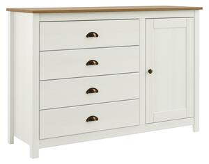 Komoda 1 dveře + 4 zásuvky TOPAZIO