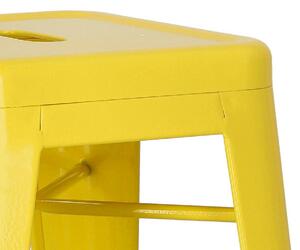 Barová židle Niort 66 cm žlutá