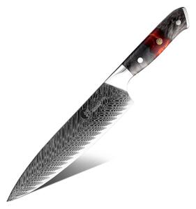 Šéfkuchařský nůž z damaškové oceli SaKuro Sakai 20,3 cm