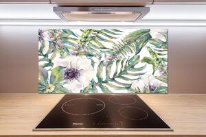 Panel do kuchyně Kapradina a květiny pksh-115513944