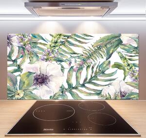 Panel do kuchyně Kapradina a květiny pksh-115513944