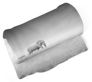 Sablio Deka Slon a zebra - 150x120 cm