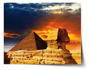 Sablio Plakát Pyramidy - 60x40 cm