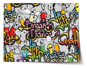 Sablio Plakát Graffiti - 60x40 cm
