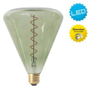 LED žárovka Dilly E27 4W 2200K, zelená tónovaná