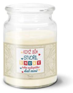 Sablio Svíčka Když Bůh stvořil vnuky - 500 g