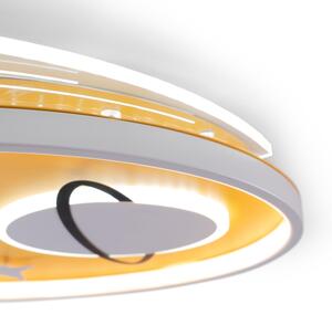 Brilagi -LED Dětské stropní svítidlo STARSHIP LED/64W/230V 3000/4500K žlutá