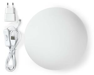 Nedis WIFILM10CWT - LED RGBW Stmívatelná stolní lampa SmartLife LED/5W/5V Wi-Fi