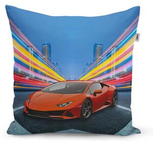 Sablio Polštář Sportovní auto 2 - 40x40 cm
